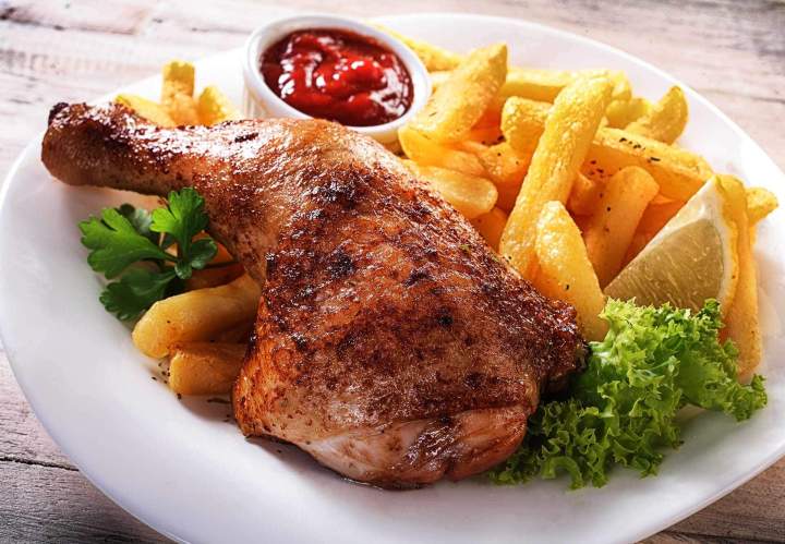 Poulet frite Saint-Paul